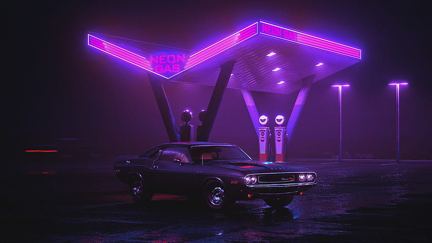 Neon :, Neon Mustang HD wallpaper | Pxfuel