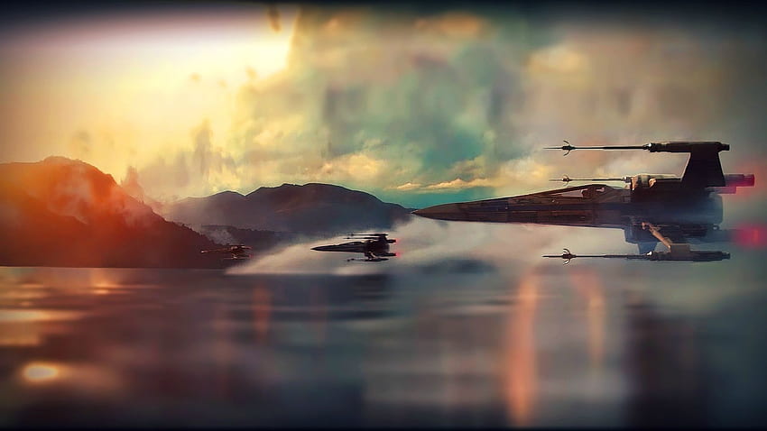 Star Wars X Wing, Pilot Pemberontak Wallpaper HD