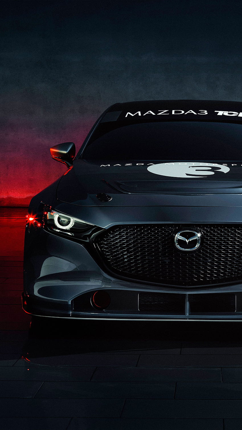 Mazda 3 TCR Yarış Arabası 2020 Ultra Mobil , Yarış Arabası Telefonu HD telefon duvar kağıdı