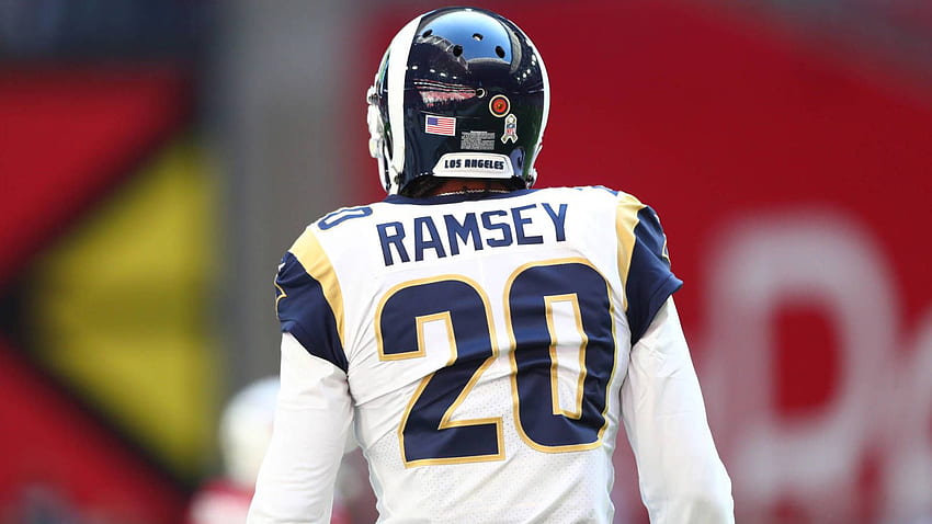 Rams Pro Bowl CB Jalen Ramsey uzatma olmadan dayanmayacak HD duvar kağıdı