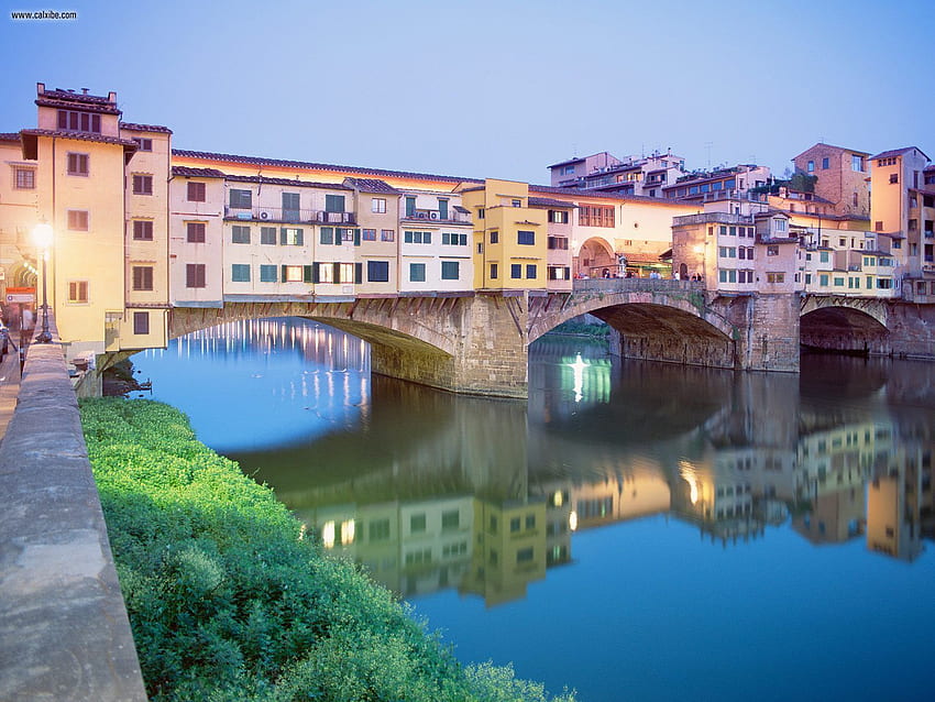 Buildings & City: Ponte Vecchio Florence Italy, nr HD wallpaper