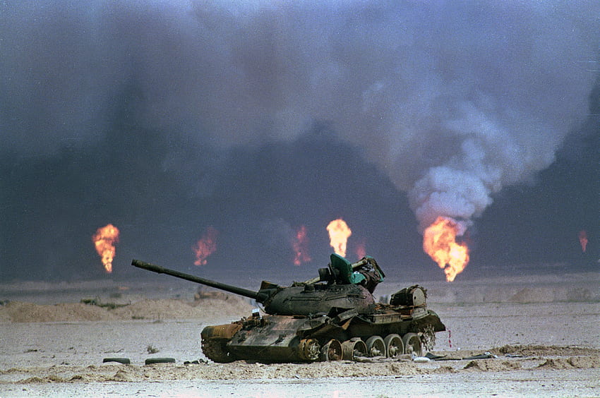 Операция Пустинна буря: 25 години от Първата война в Персийския залив, конфликт Пустинна буря HD тапет