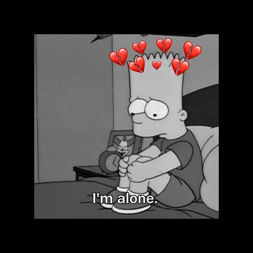 Download Bart Simpsons Sad Boy Wallpaper