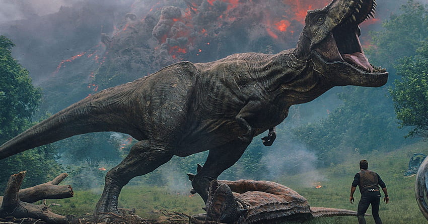 Jurassic World T Rex, tirannosauro Sfondo HD