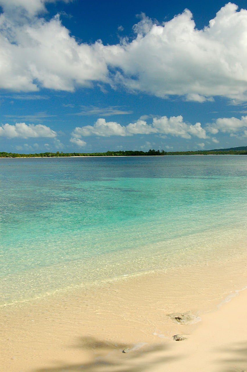 Vanuatu Hochwertiger, vertikaler Strand HD-Handy-Hintergrundbild