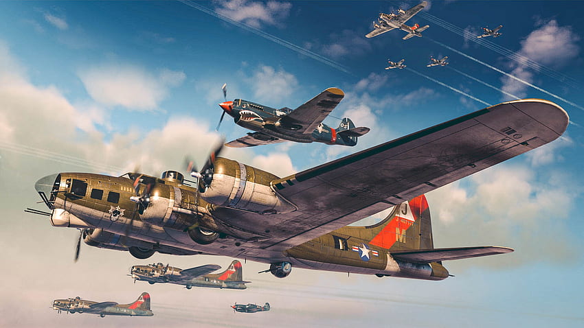 ArtStation - B17 Flying Fortress, B-17 HD wallpaper