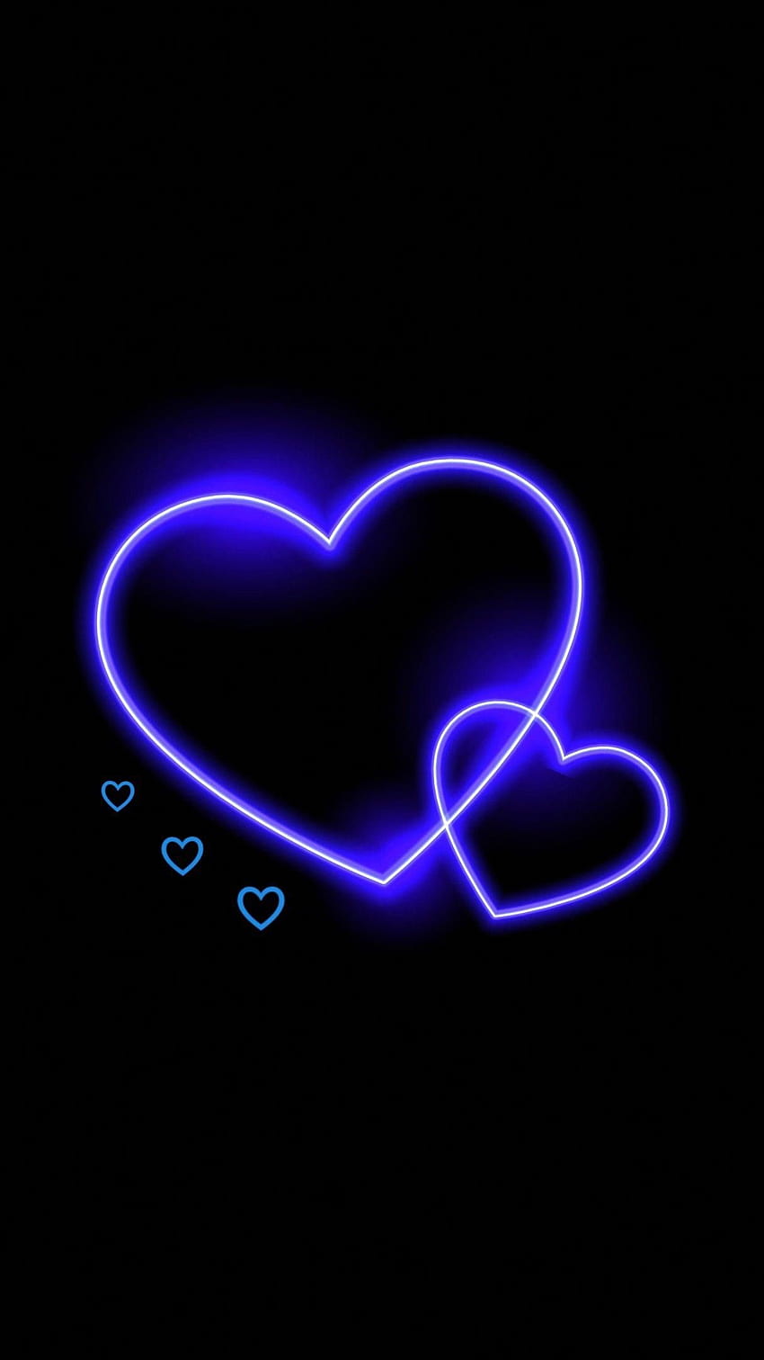 Heart'n ideas. neon , neon signs, iphone neon, Cute Pink Neon Hearts HD phone wallpaper