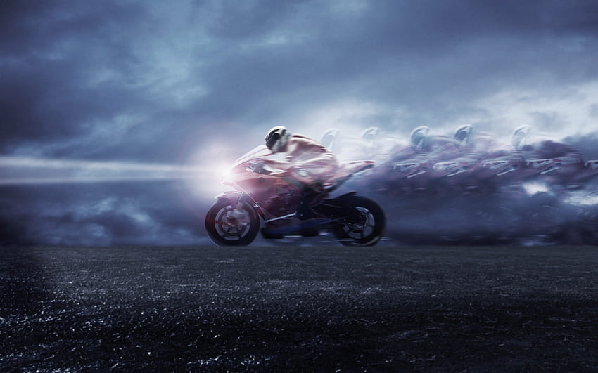 Frames per second, sport bike, motorcycle, track, racing bike, race track, race bike, fast, racer, bike, motorbike HD wallpaper