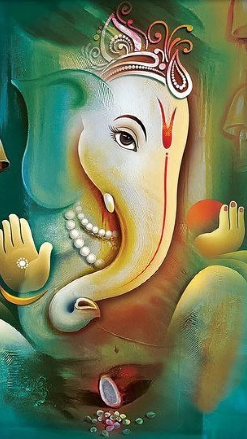 Bester Ganesh, Schön, Kunst, Ganesh HD-Handy-Hintergrundbild