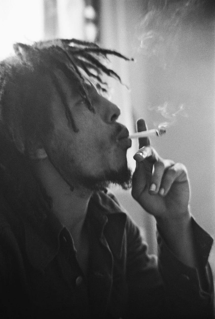Bob Marley 6 of 18 pics, -, Bob Marley 喫煙 HD電話の壁紙