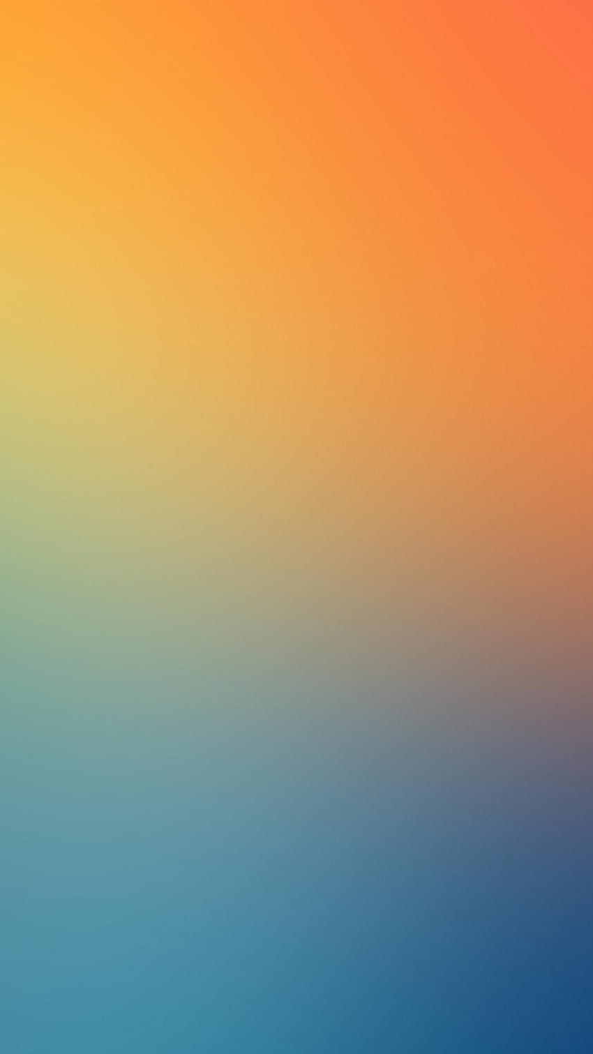 Orange und gelber Farbverlauf, orangefarbener Farbverlauf blau HD-Handy-Hintergrundbild