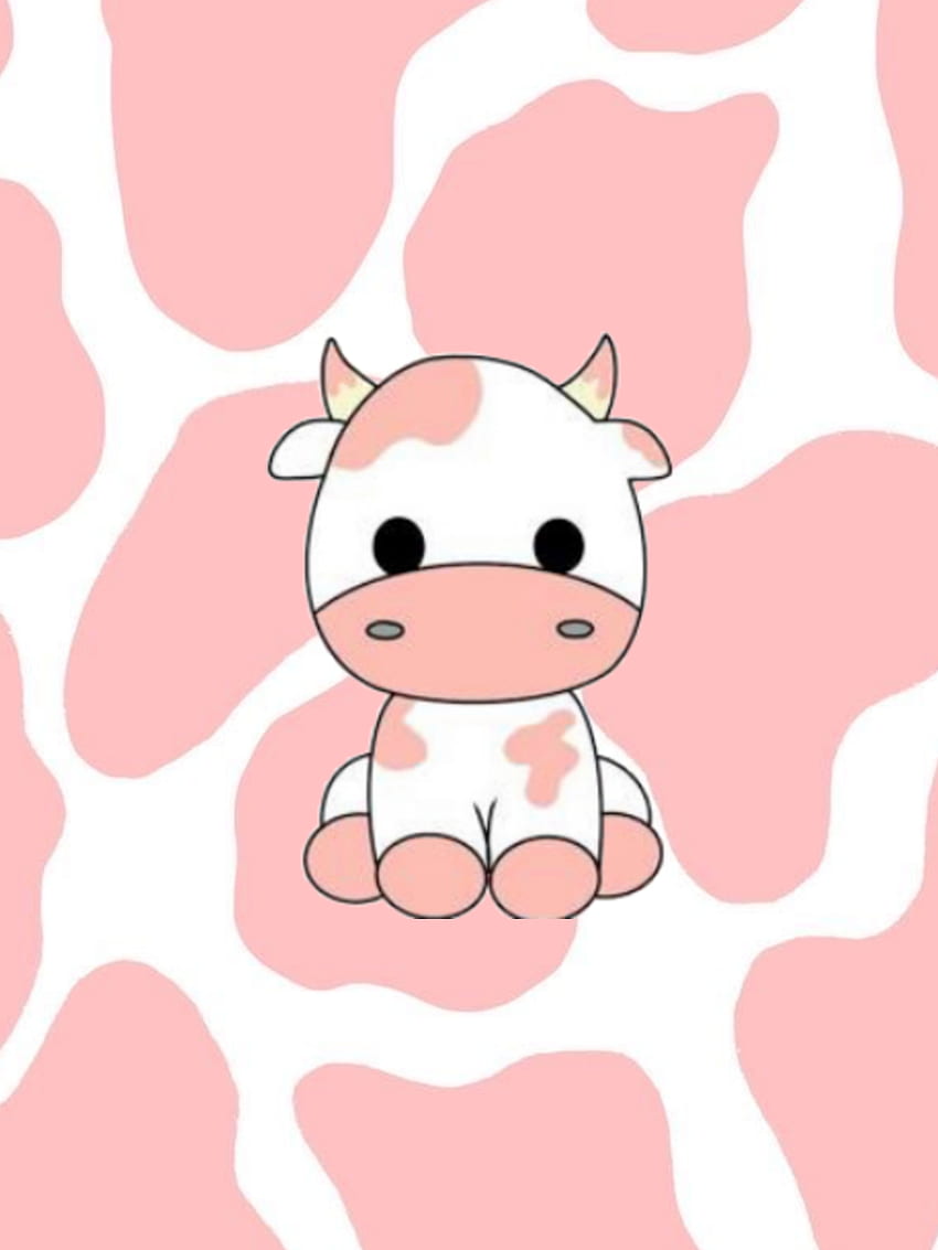 Pink cow HD phone wallpaper | Pxfuel