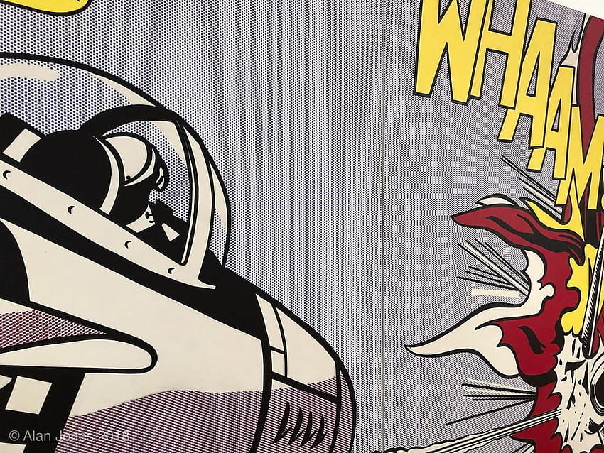 Whaam! (1963) - Roy Lichtenstein HD wallpaper