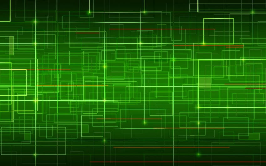 Network in Green PC and Mac HD wallpaper