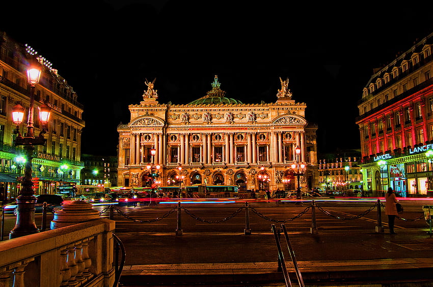 Architecture Building France Man Made Opera House Palace Palais Garnier Paris Theatre - Resolution:, Paris Opera House HD wallpaper