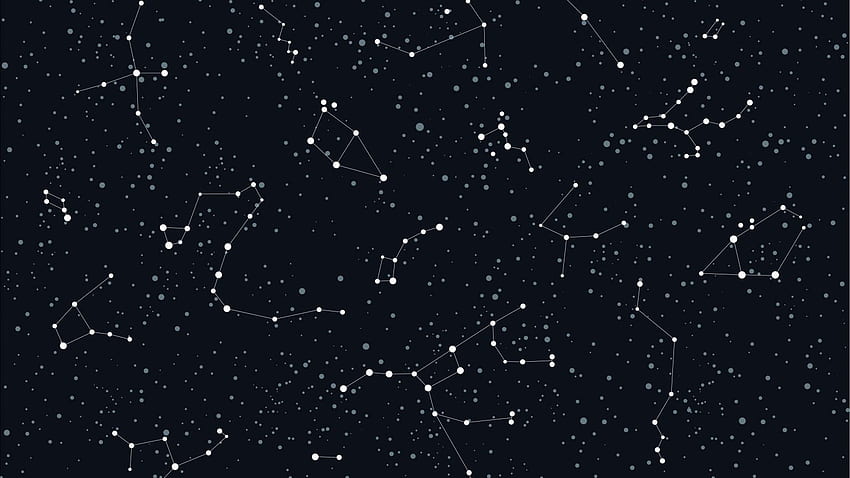 Constelaciones en resolución, 1536 X 864 fondo de pantalla
