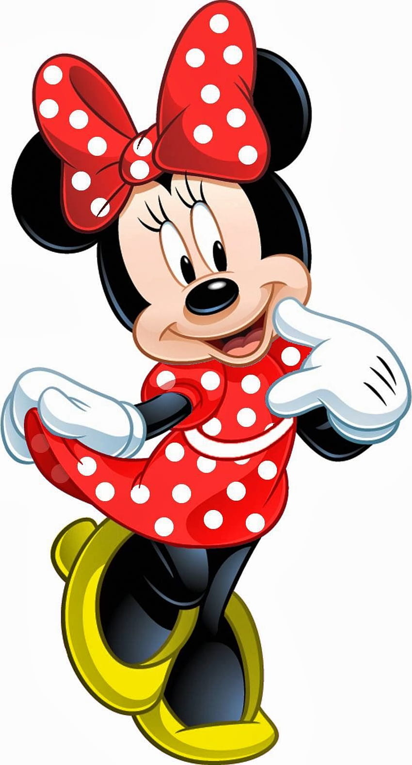 Ratón de Minnie, Ratón de Minnie 3D fondo de pantalla del teléfono