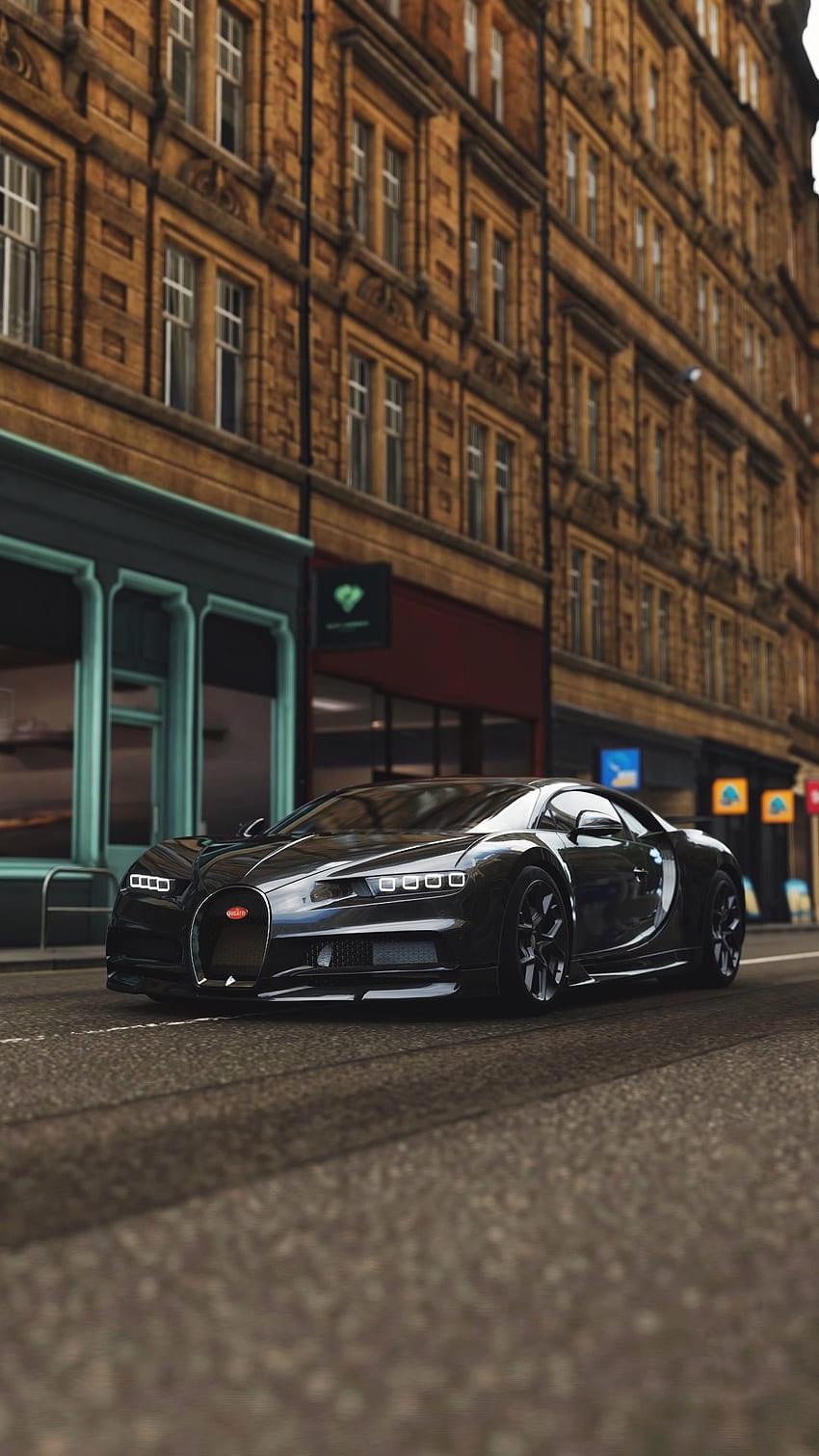 รถสปอร์ต Bugatti รถสปอร์ต Supercar Bugatti Chiron วอลล์เปเปอร์โทรศัพท์ HD
