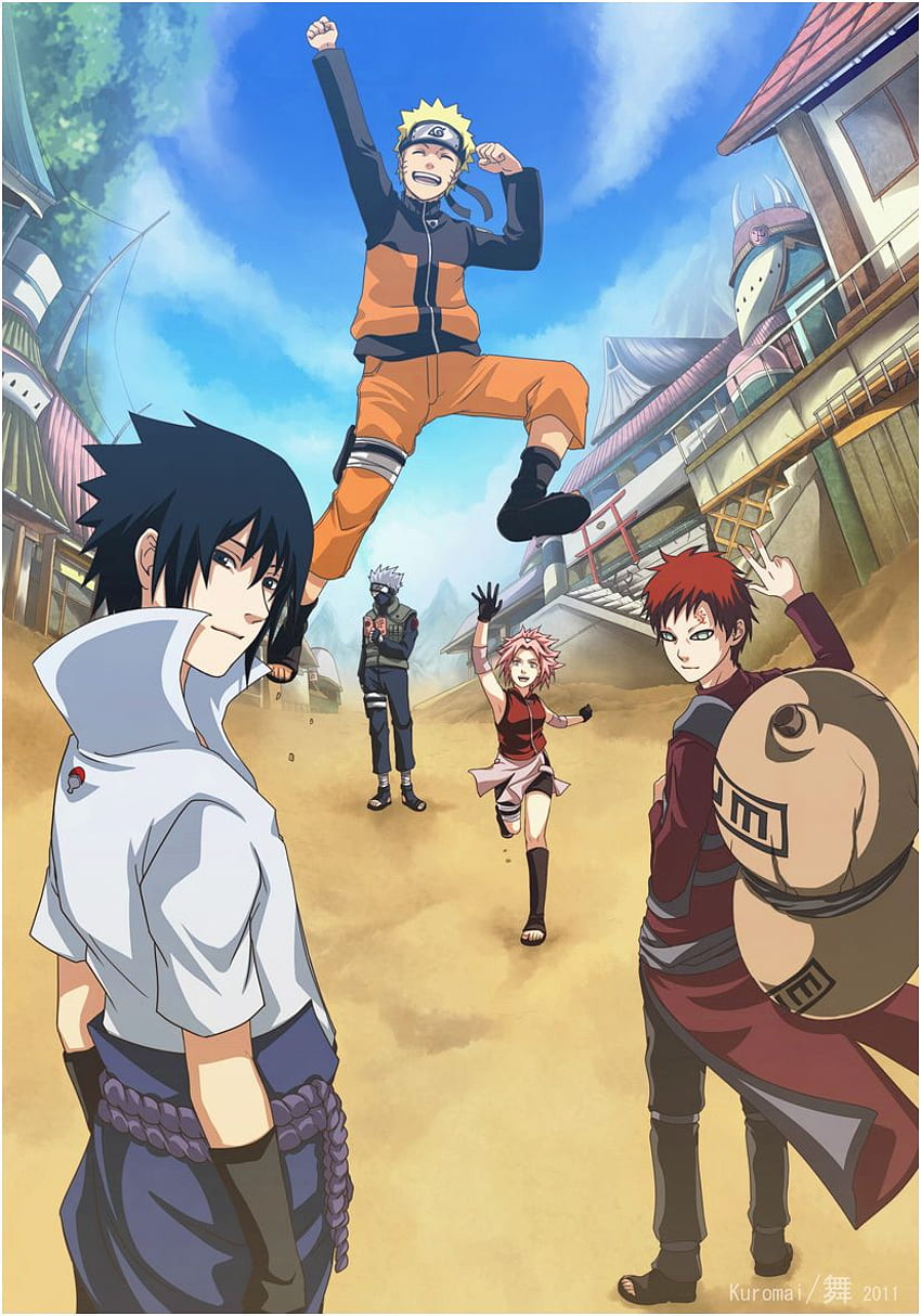 Gaara, Mobil Anime Tahtası, Naruto ve Gaara Chibi HD telefon duvar kağıdı