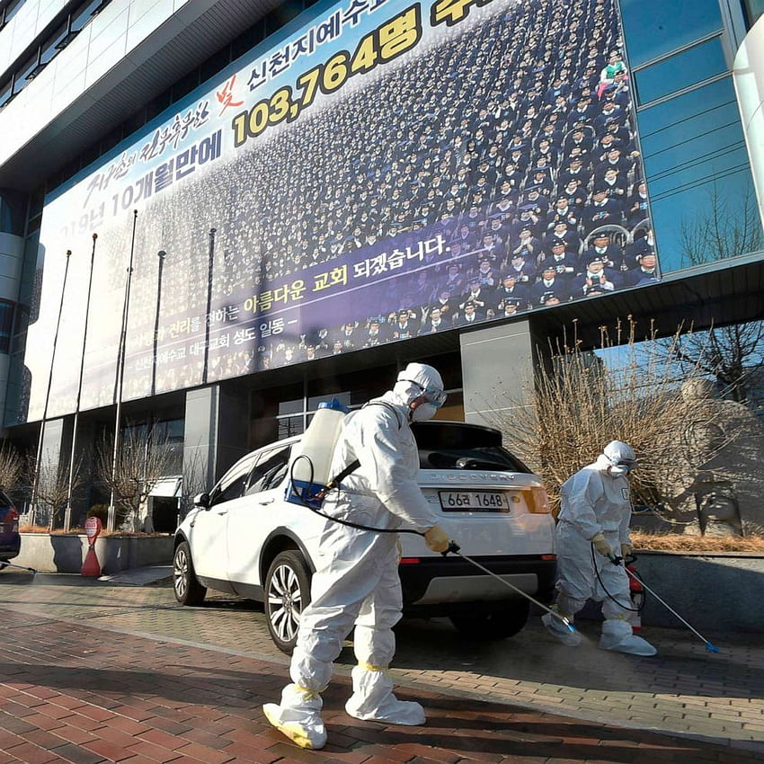 Coronavirus patient numbers double overnight in South Korea, Daegu Korean HD phone wallpaper