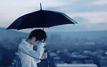 Boy In Rain Alone Boy Hd Wallpapers | Pxfuel