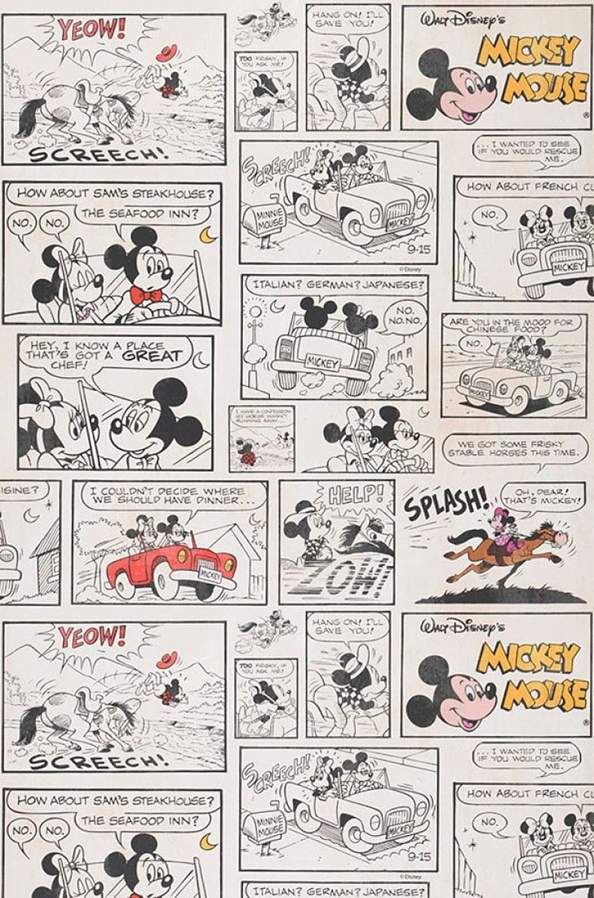 Mickey et Minnie des années 1930. 1930 maisons. , Mickey, Vintage Mickey Mouse Fond d'écran de téléphone HD