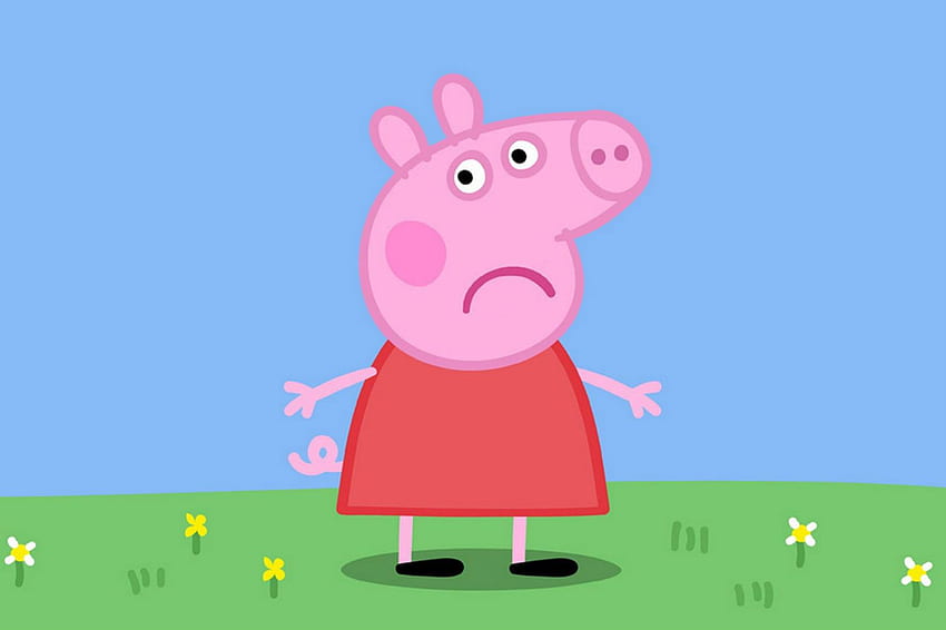 Peppa Pig Triste Gratis - Świnka Peppa Tapeta HD