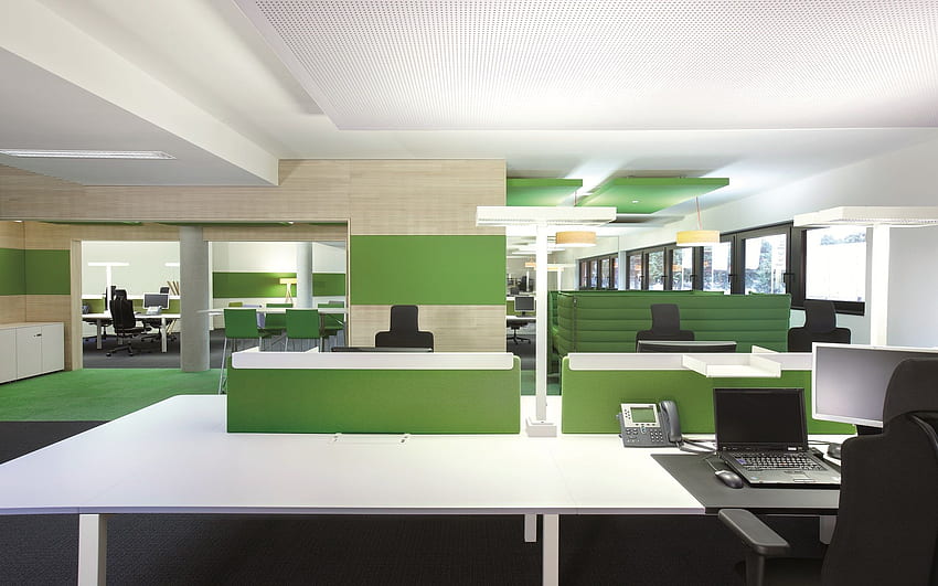 Geschäftslokal-Hintergrund. Büro, Firmensitz HD-Hintergrundbild