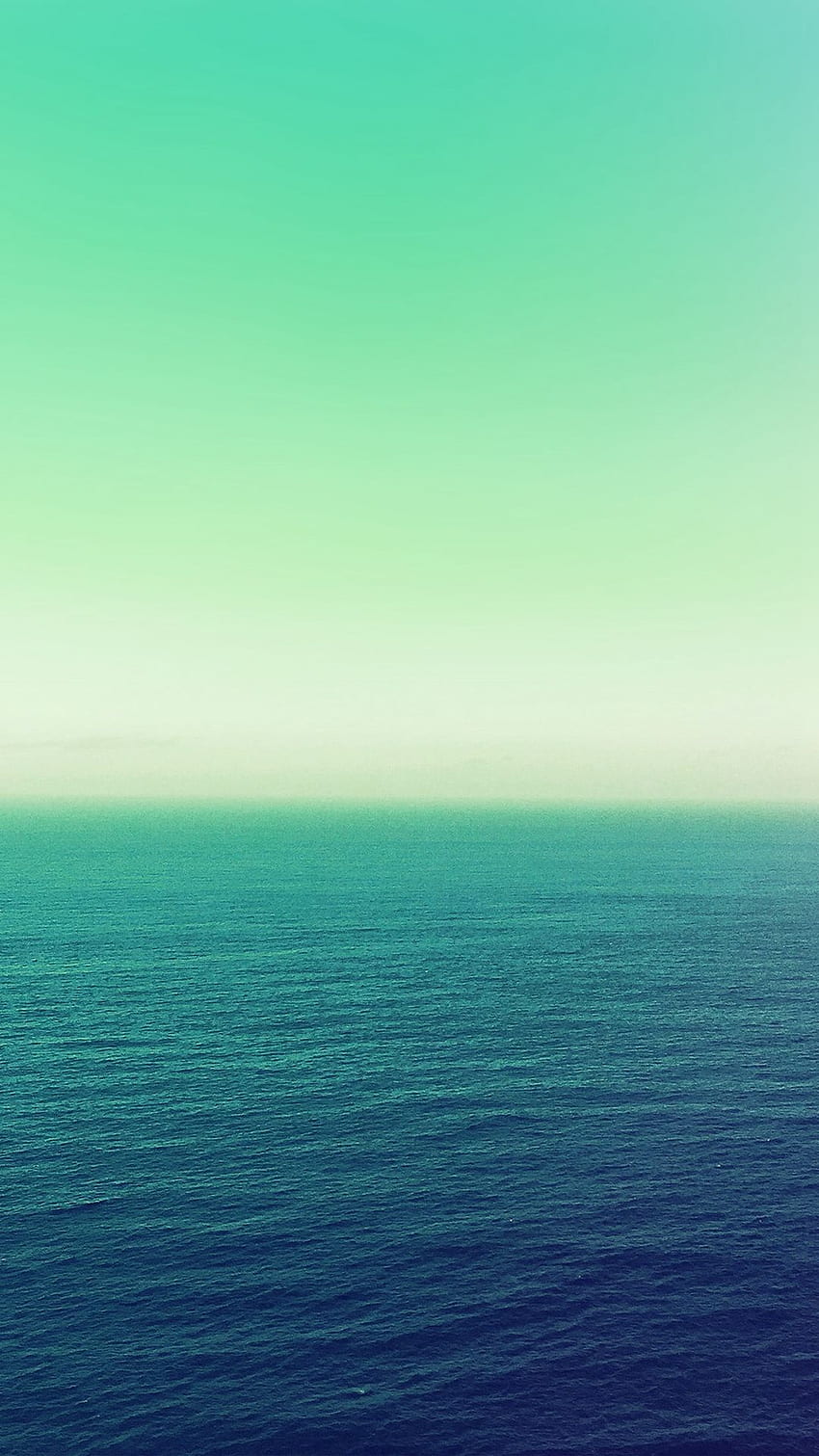 Mare calmo Verde Oceano Acqua Giorno d'estate Natura iPhone 8 , Cool Calm Sfondo del telefono HD