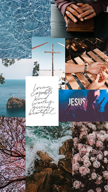 Jesus ️, aesthetic jesus collage HD phone wallpaper | Pxfuel