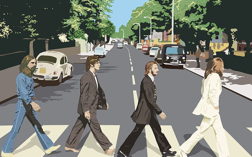 Abbey Road . Edwardian Downton Abbey , Downton Abbey and Belmont Abbey College, The Simpsons Abbey Road HD wallpaper
