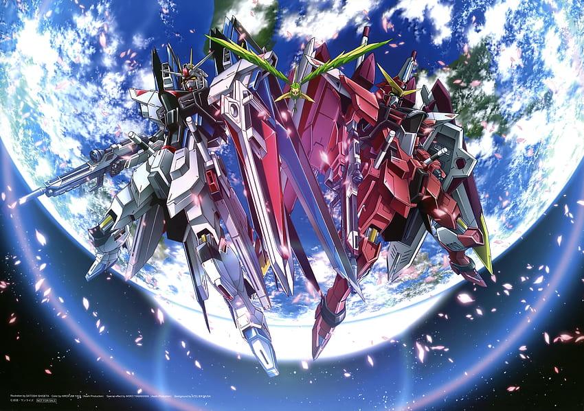 Dom Gundam & Gerechtigkeit Gundam. Gundam, Anime, Gundam HD-Hintergrundbild