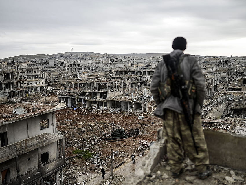 시리아 내전: 쿠사이르 이해와 알레포 방어 HD 월페이퍼