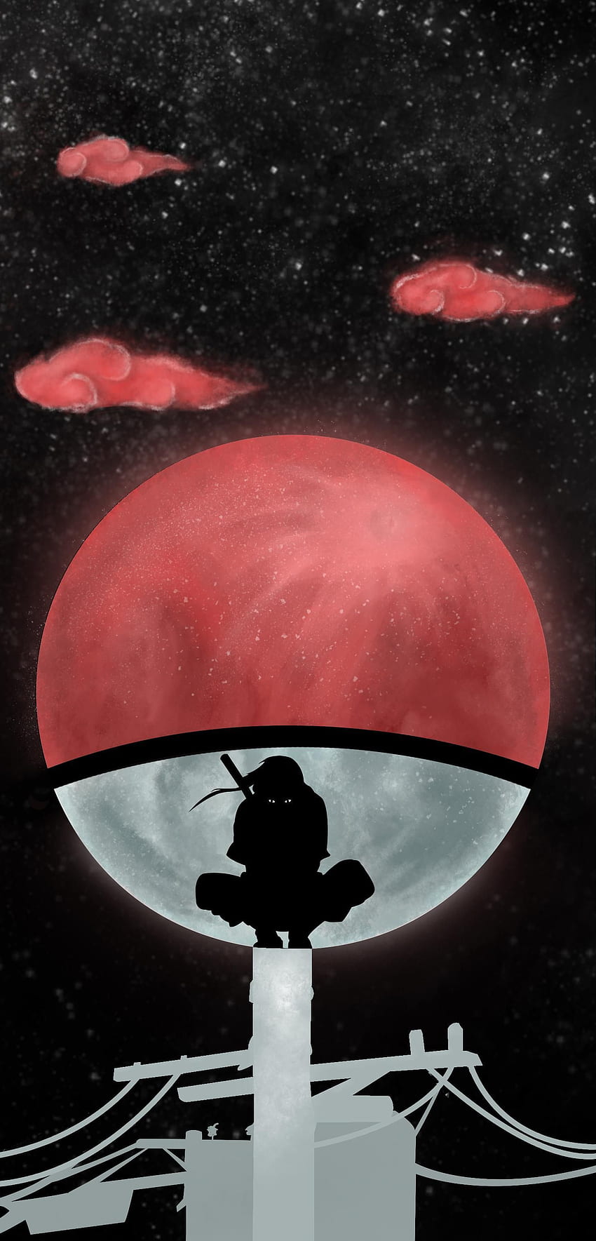 itachi fan art i made for my phone first time sharing HD phone wallpaper
