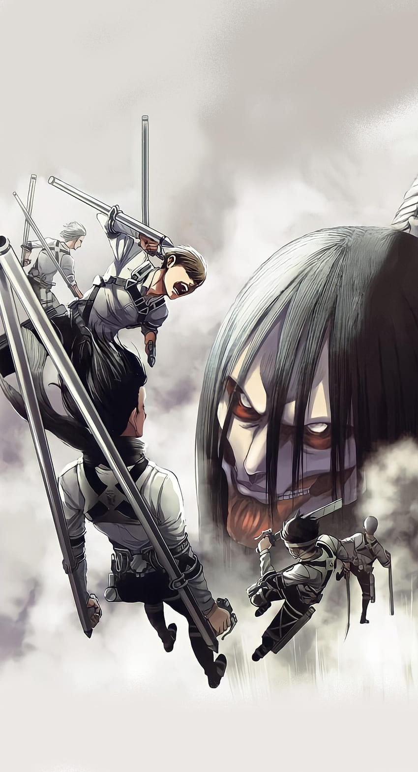 Attack on Titan volumen 33, AOT Manga fondo de pantalla del teléfono