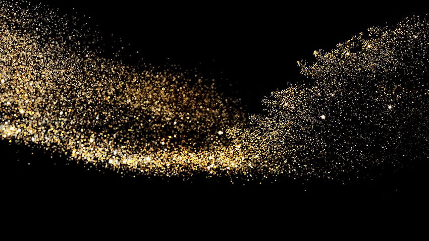 For , laptop. gold sparkle beauty dark pattern, Sparkly HD wallpaper ...