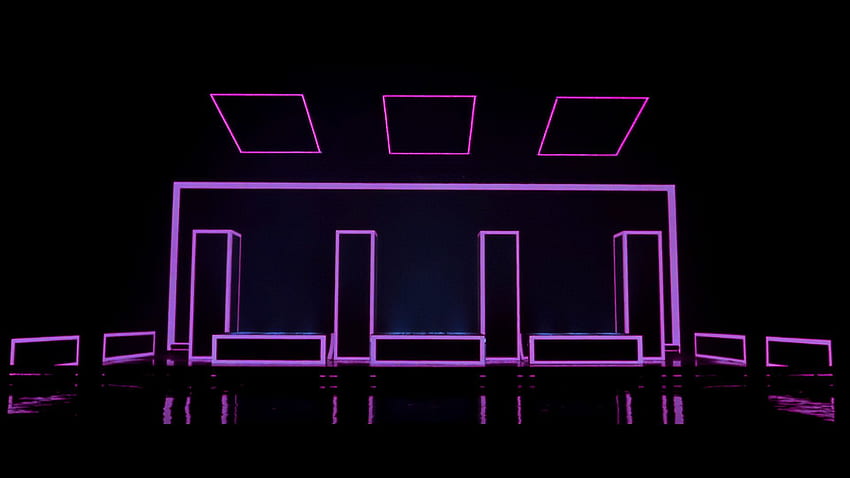 Das 1975 - UGH! leere Bühne lo. Musik im Jahr 2019 HD-Hintergrundbild