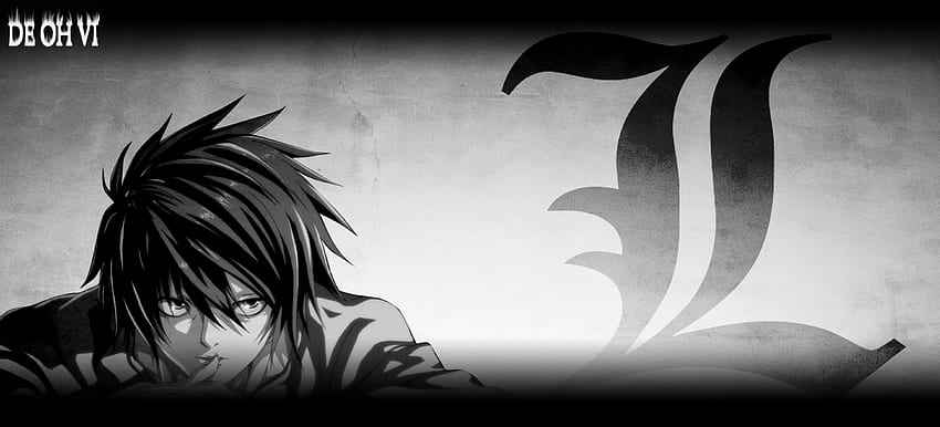 L Lawliet (Death Note) HD wallpaper | Pxfuel