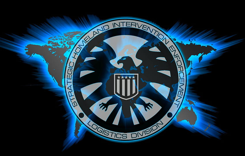 World, Logo, Spy, Marvel, Eagle, Series - Shield, Agents of Shield Logo HD wallpaper