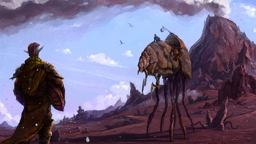 Morrowind background, Elder Scrolls Morrowind HD wallpaper