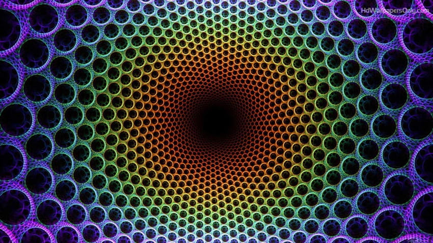 Famous Rotating Circles Moving Optical Illusion Wallpaper  Genius Puzzles