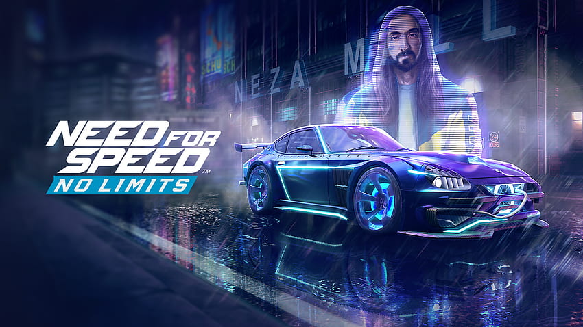 Steve Aoki'nin Need for Speed ​​No Limits işbirliğiyle neon bir geleceğe doğru ilerleyin – GAMING TREND HD duvar kağıdı
