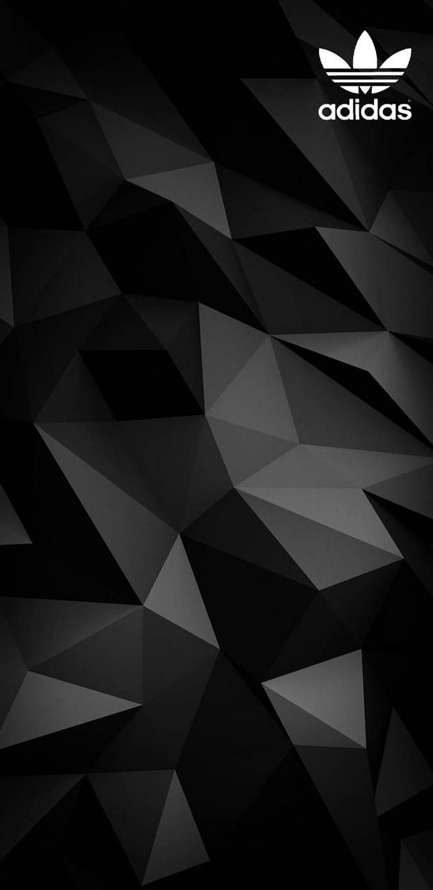 Adidas Black And White HD phone wallpaper