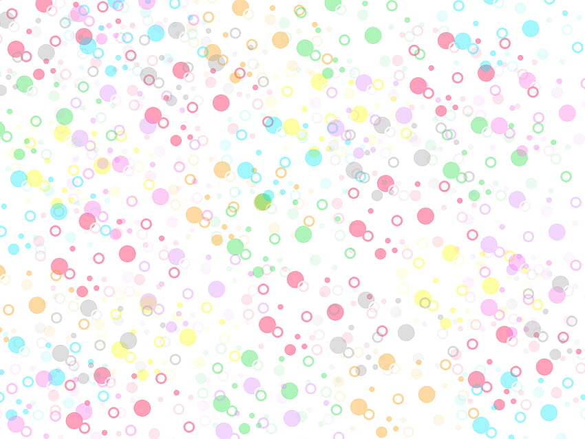 Rainbow Polka Dot , Background HD wallpaper