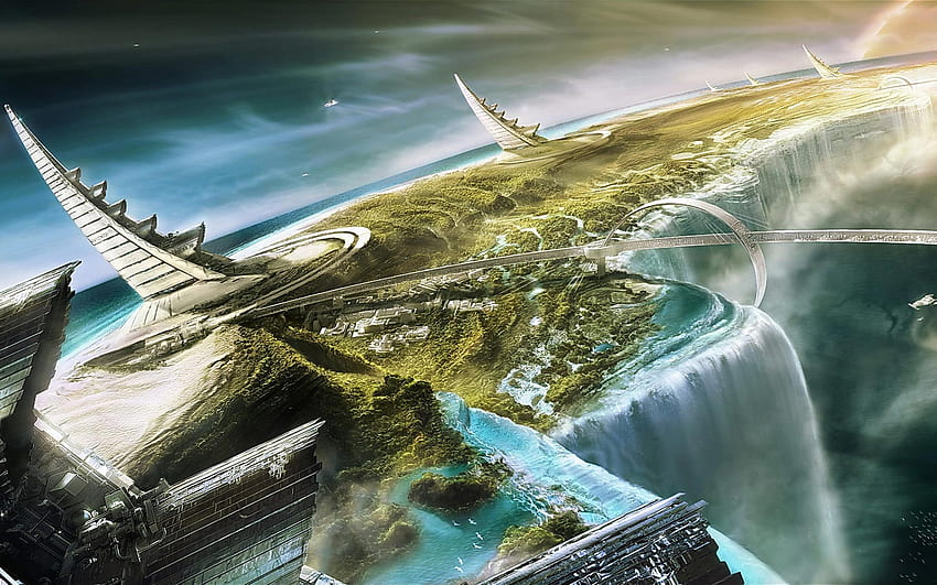 This reminds me of a potential type of space colonization - added by ihaveakeyboard at World Hole HD wallpaper