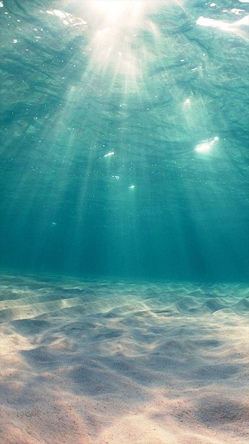Sunshine Undersea Ocean View Deep Papel de parede de celular HD