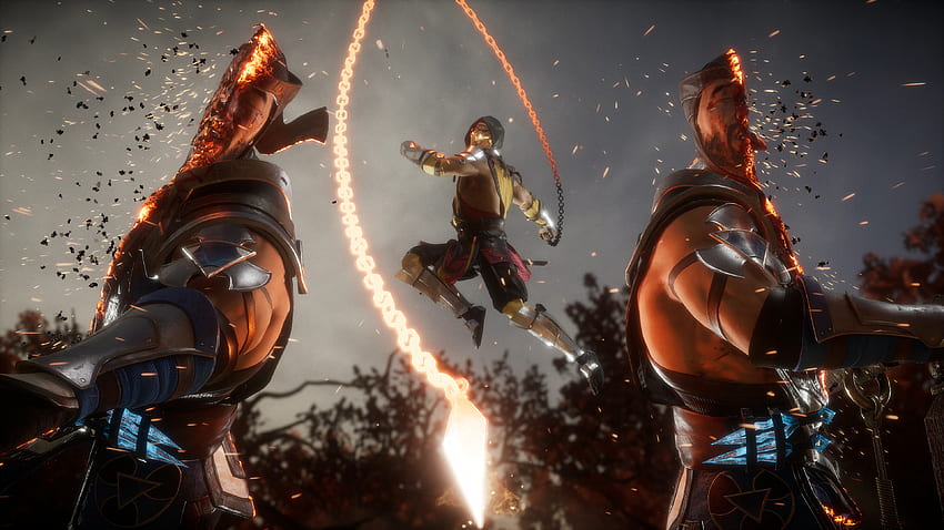 Here's a Version of Scorpions Fatality. It's a very cool, Mortal Kombat Fatality HD wallpaper