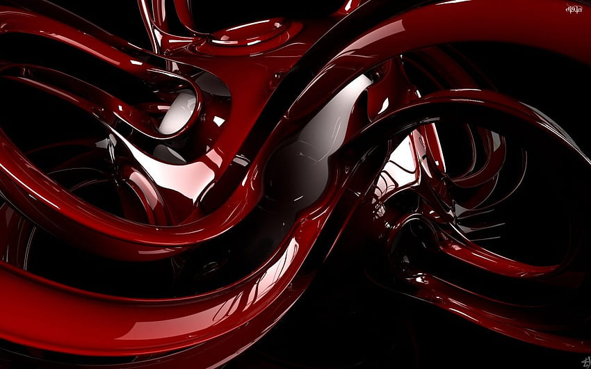 Rojo 3D rojo 3D fondo de pantalla | Pxfuel
