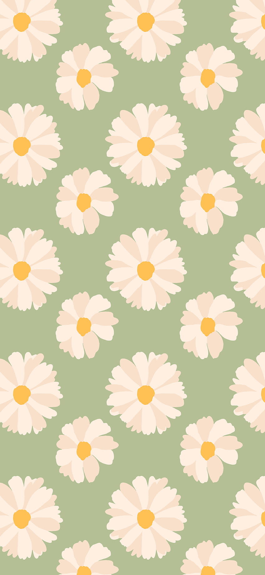 iPhone for Spring 2020. Ginger and Ivory, Yellow Daisies HD phone wallpaper