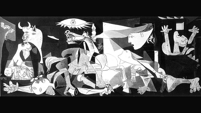 Guernica, Picasso HD wallpaper